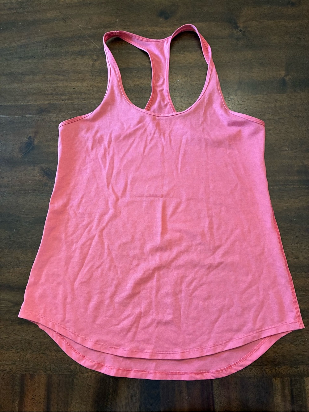 Lululemon Tank Top Women’s 4 Pink Racerback Workout Shirt